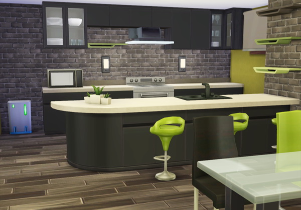 Sims 2 Custom Kitchens