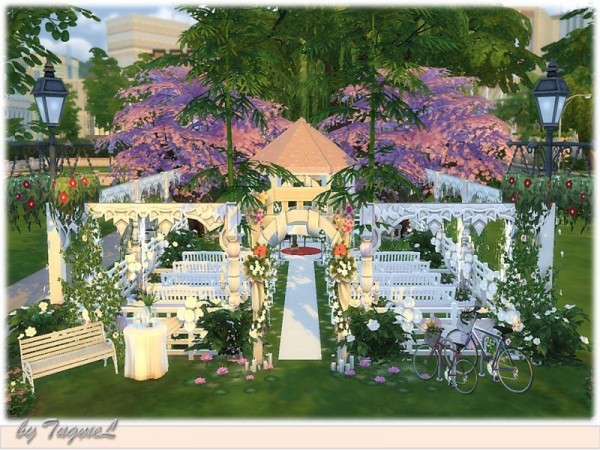 The Sims Resource: Wedding Place - 02 by TugmeL • Sims 4 Downloads