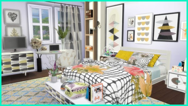 Pqsims4 Ingrid Beauty Home • Sims 4 Downloads