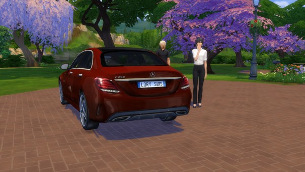 Lory Sims: Mercedes-Benz C Class • Sims 4 Downloads