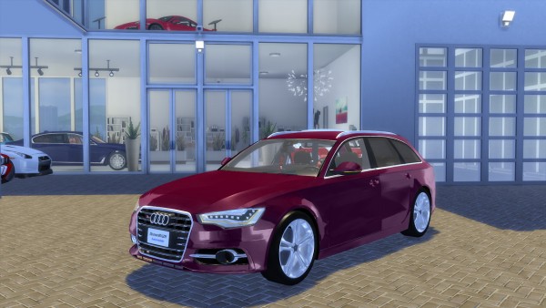 Oceanrazr Audi S6 Avant 2012 • Sims 4 Downloads