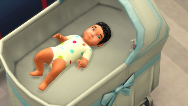 Sanjana Sims Sweet Baby Skin Set With Curly Hair • Sims 4 Downloads