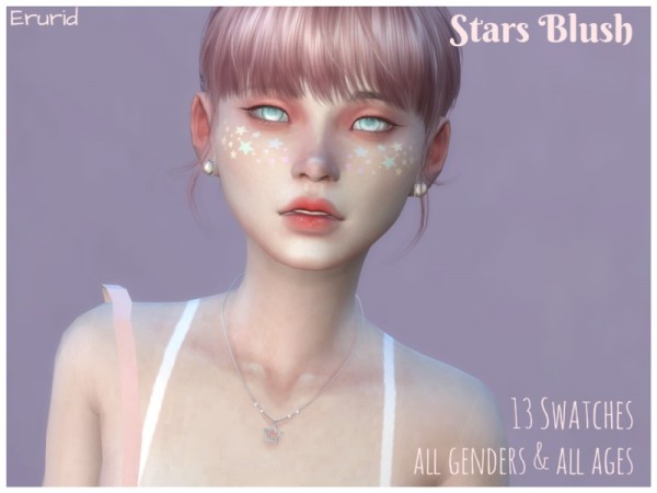 The Sims Resource Stars Blush By Erurid • Sims 4 Downloads