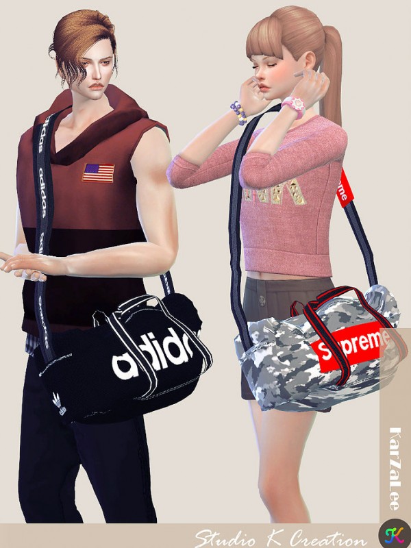 Studio K Creation Sports Bag • Sims 4 Downloads