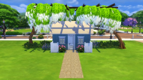 Mod The Sims Four Seasons Tree Trellis By Snowhaze • Sims 4 Downloads