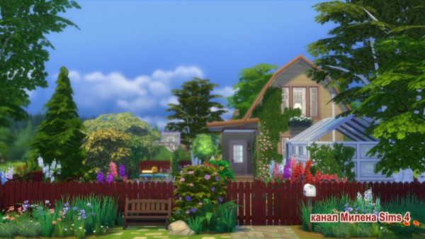 Sims 3 By Mulena Garden House Sims 4 Downloads