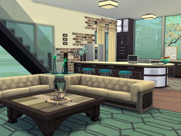 The Sims Resource Magnolia House By Sims House Sims 4 Downloads