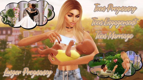 MSQ Sims Pregnancy And Marriage Mod Longer Pregnancy Sims 4 Downloads