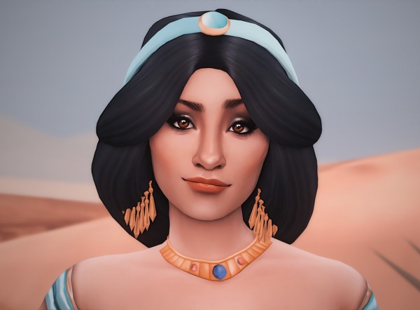 Aladdin Jasmine Sims 4 Cc In 2021 Aladdin And Jasmine