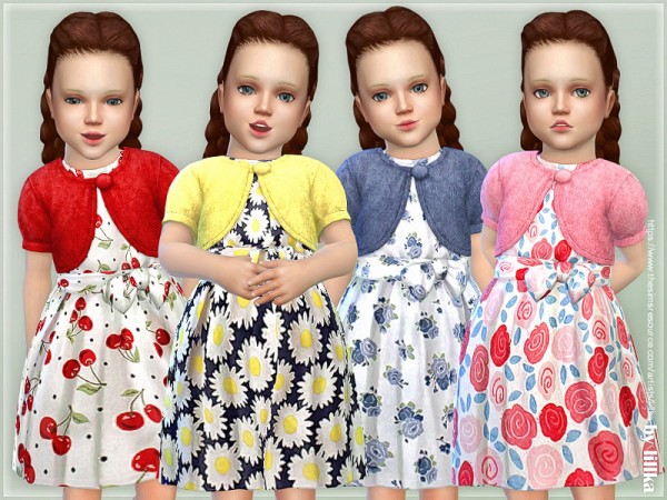The Sims Resource Toddler Dresses Collection P98 By Lillka • Sims 4