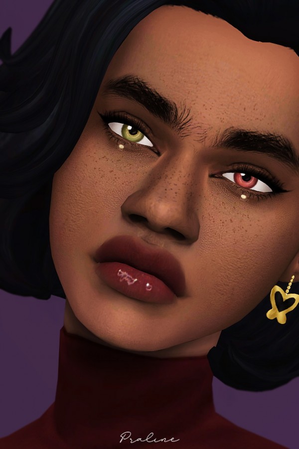 Praline Sims: Dazzling Light Eyes • Sims 4 Downloads