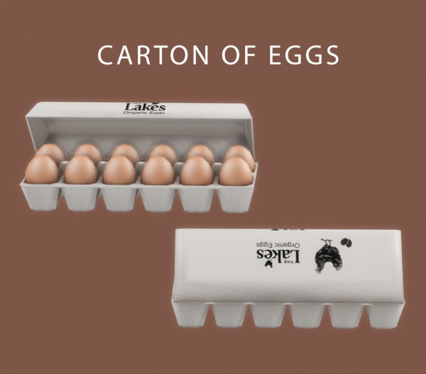Leo 4 Sims Carton Of Eggs • Sims 4 Downloads