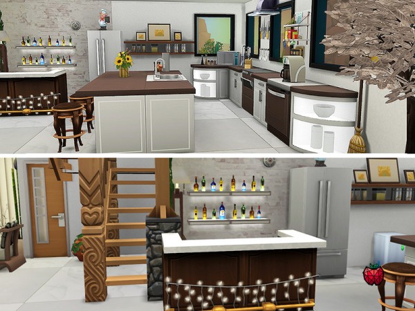 The Sims Resource Brandon House No Cc By Melapples Sims 4