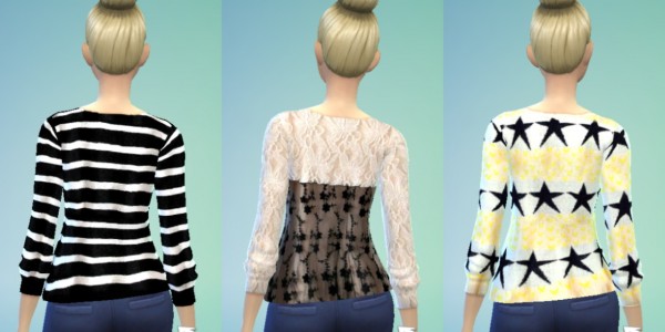  Jietia Creations: 3 new sweaters