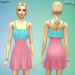 PQSims4: Evening dress • Sims 4 Downloads