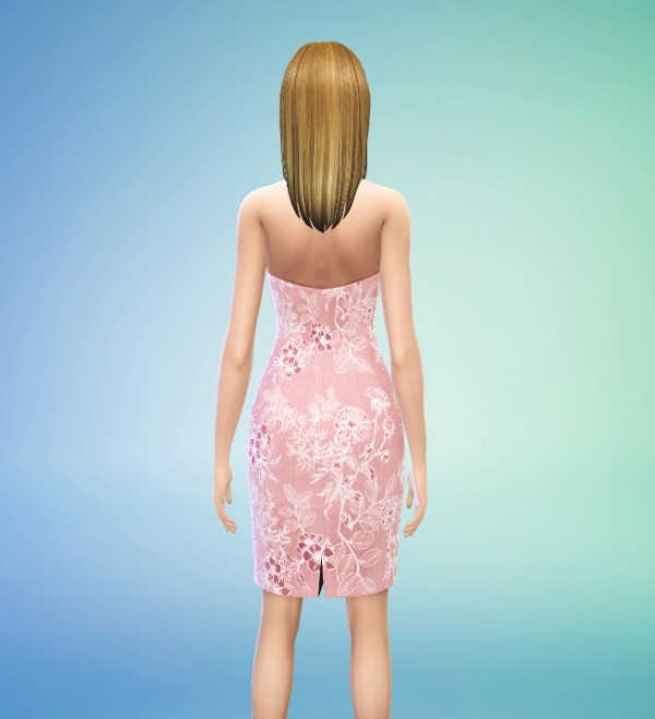  Sims Addicted: 2 Lace Dresses