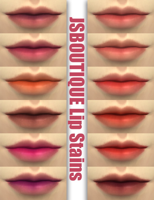  JS Boutique: 11 Shades of Lip Stains