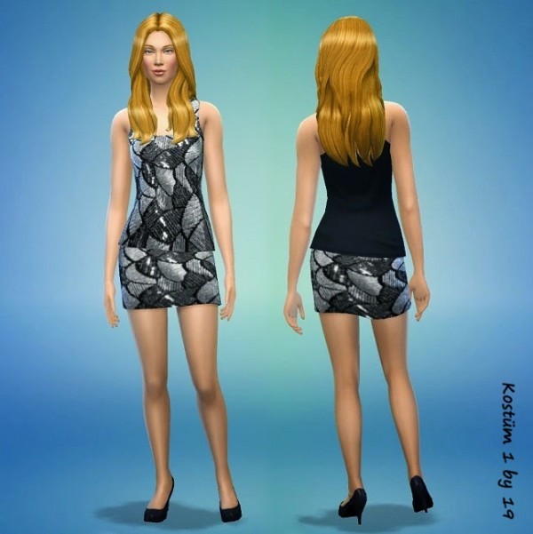  19 Sims 4 Blog: Outfitt 1