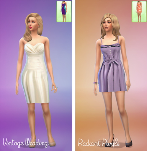  In a bad romance: 4 New Dresses