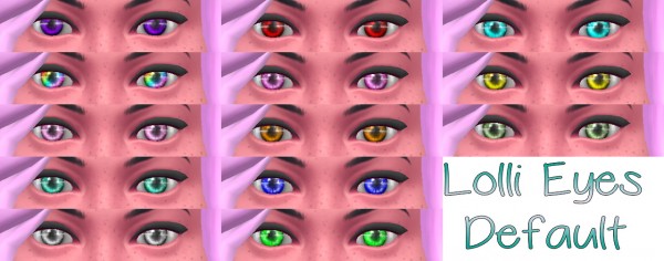  Stars Sugary Pixels: Lolli eyes