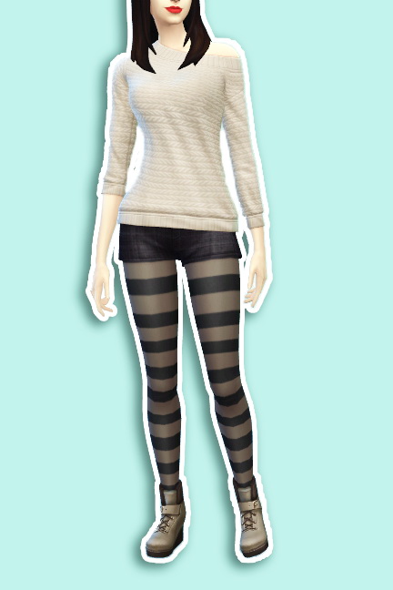  JS Boutique: Sheer Striped Tights
