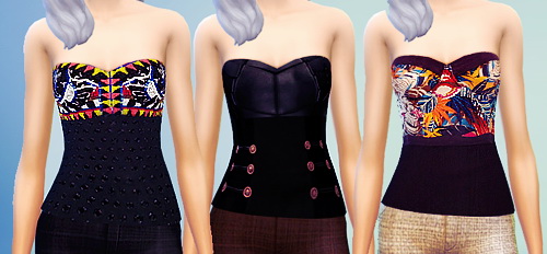 MissFortune Sims: Dresses   Skirts   Tops