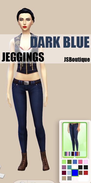  JS Boutique: Jeggings  Red Plaid and Dark Blue