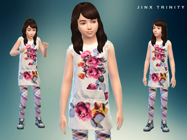  The Sims Resource: Little girls outfit  by Jinx Trinity