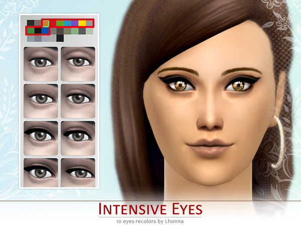  The Sims Resource: Intensive Eyes by Lhonna
