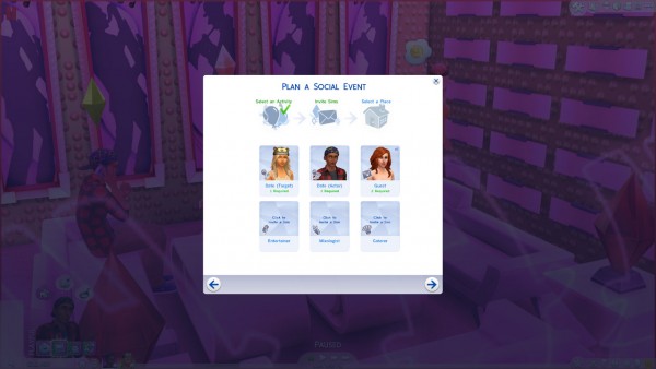  Mod The Sims: New Social Event: Date Party (and Premium Date Party) by Zerbu