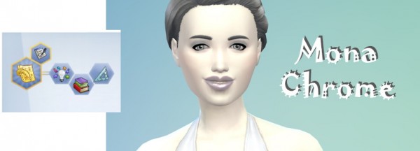  The simsperience: Mona Chrome female sims model