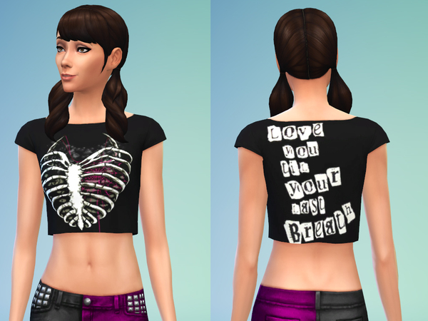  The Sims Resource: Diva Attires shirts by Milan RKO