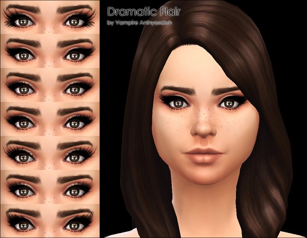 Mod The Sims: Dramatic Flair 7 mascaras by Vampire aninyosaloh