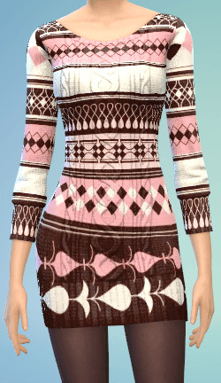  The simsperience: 4 Sweater Dresses