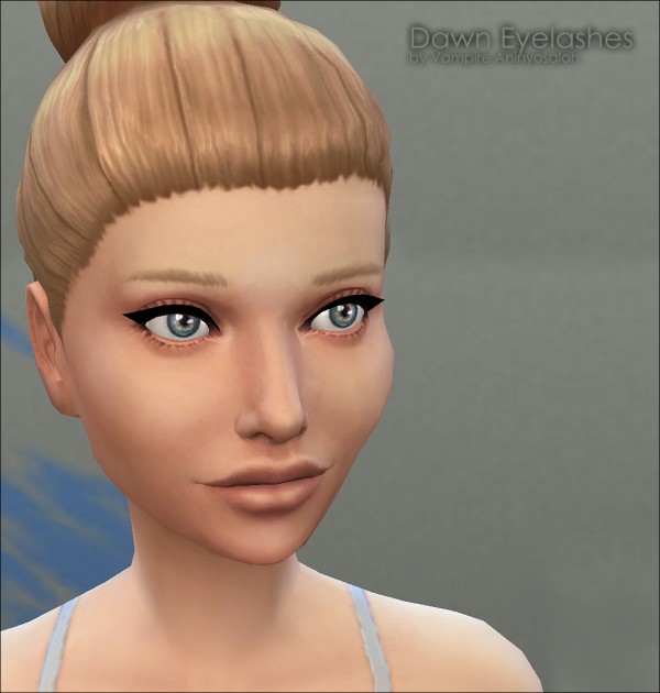  Mod The Sims: Dawn & Sunset Eyelashes by Vampire aninyosaloh