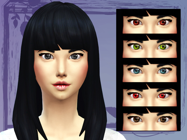 The Sims Resource: Crystal Eyes by Black Phoenix