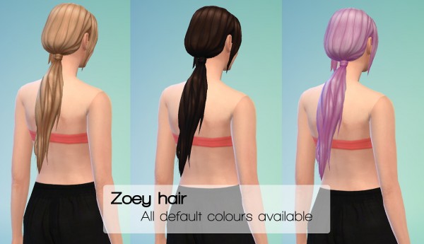  Sevenhill Sims: Zoey Hairs