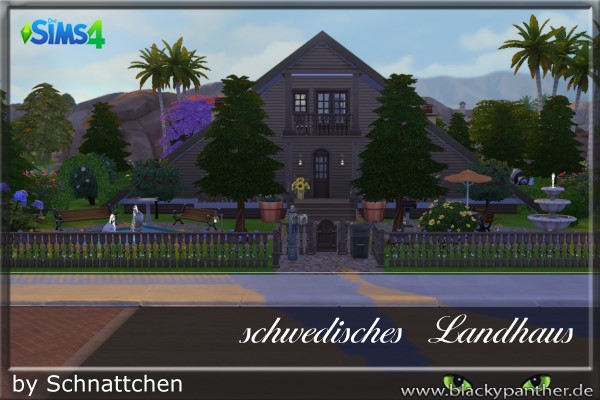  Blackys Sims 4 Zoo: Sweden house by Schnattchen