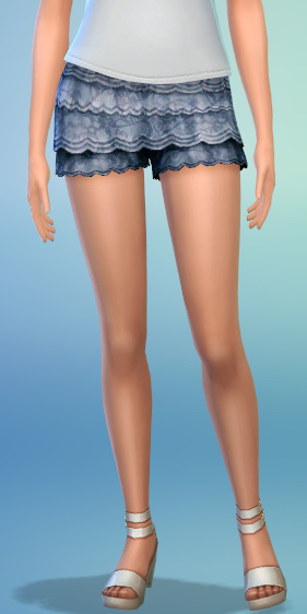  The simsperience: 10 Frilly Shorts