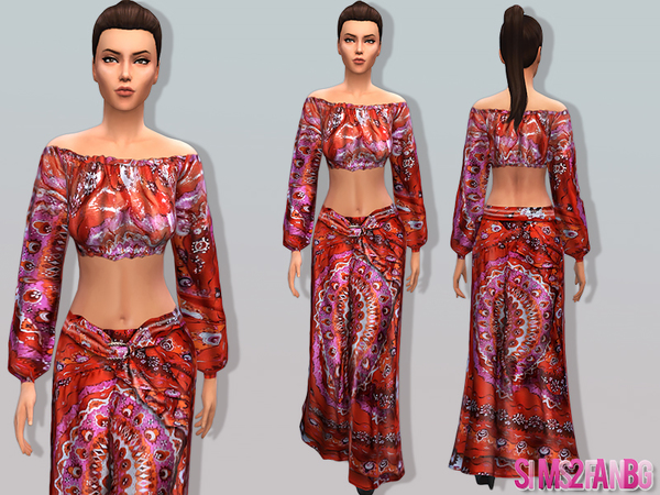  The Sims Resource: Bohemian set 03 by Sims2fanbg