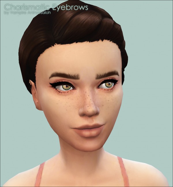  Mod The Sims: Charismatic Eyebrows  by Vampire aninyosaloh