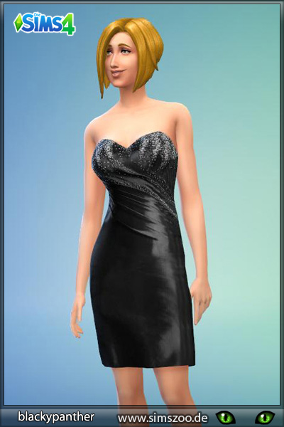  Blackys Sims 4 Zoo: Glitter dress by blackypanther