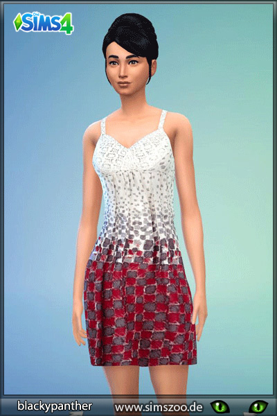  Blackys Sims 4 Zoo: Everyday dress 1 by blackypanther