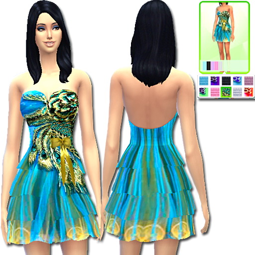  Dany`s Blog: Dress Peacock