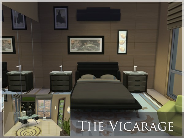  The Sims Resource: The Vicarage House