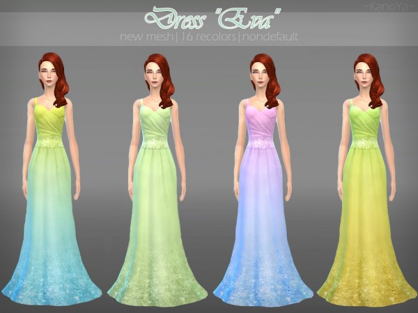  KanoYa Sims: Eva Dress