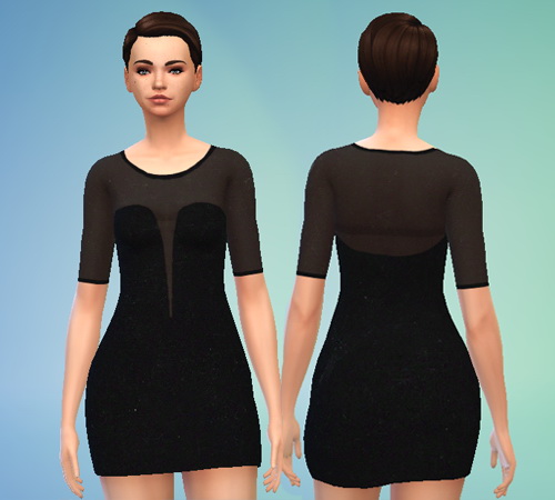  Pure Sims: Sheer Dress