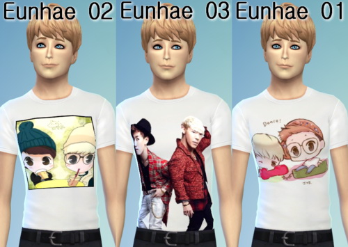  Darkiie Sims 4: Super Junior T Shirt