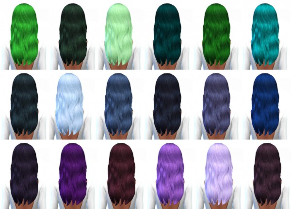  Miss Paraply: Hair retexture / default / 45 colors