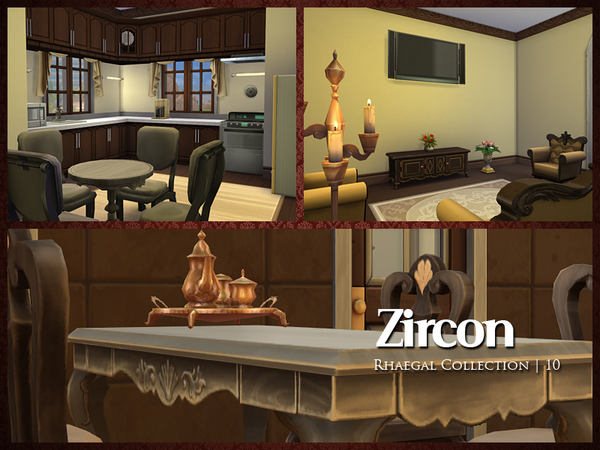  The Sims Resource: Zircon house by Rhaegal